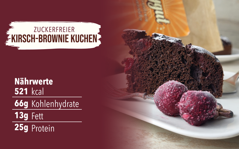 Kirsch-Brownie Kuchen