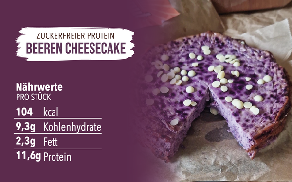 Beeren Cheesecake