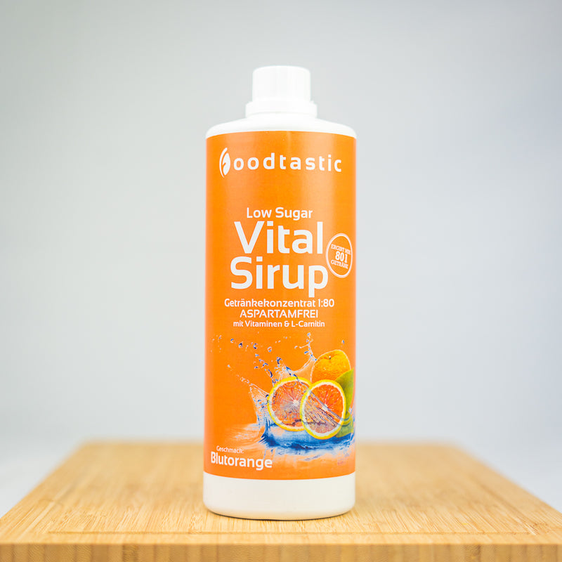 Foodtastic Vital Sirup - Blutorange