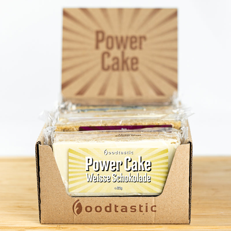 Foodtastic Power Cake 120g White